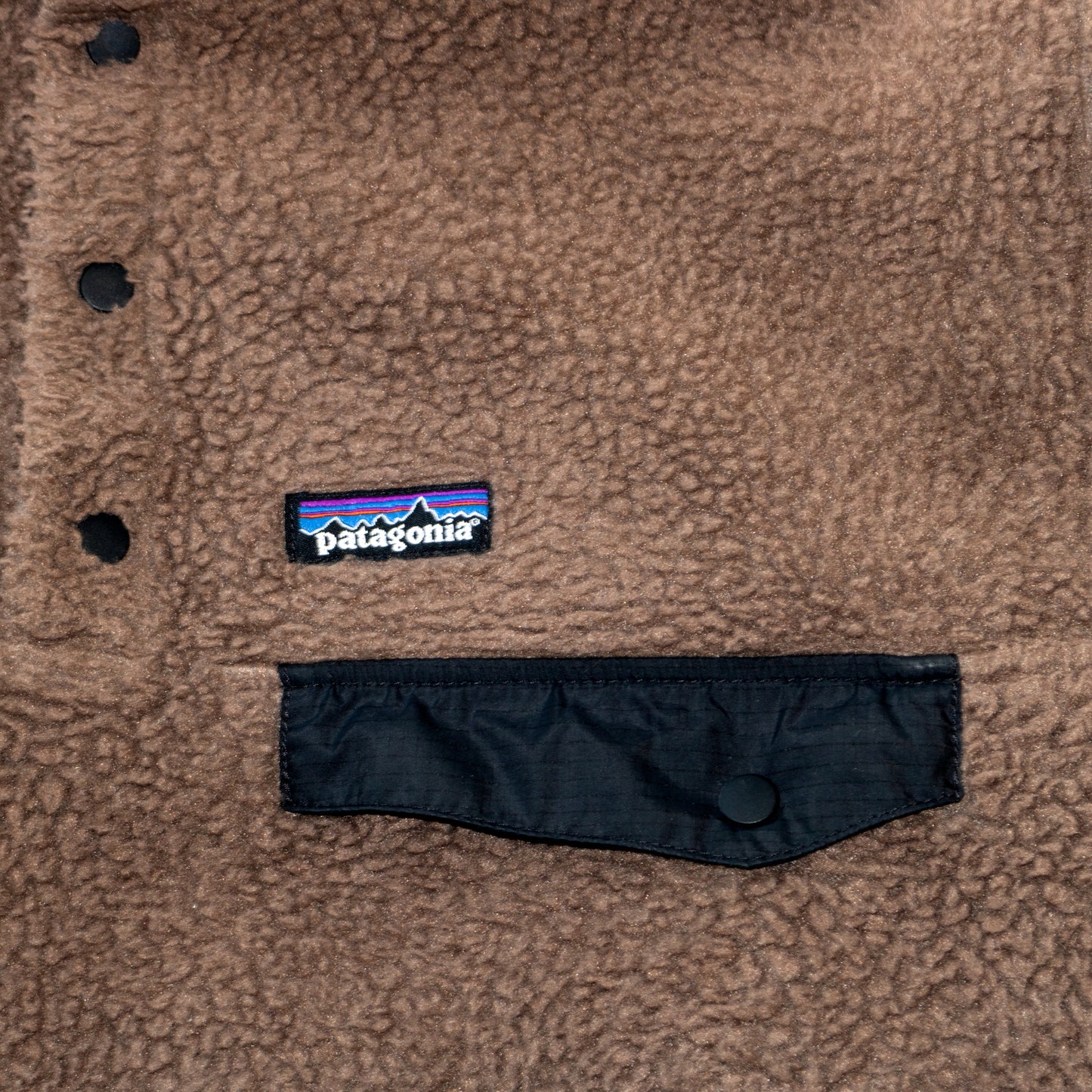 Patagonia Reversible Deep Pile Snap-T Pullover