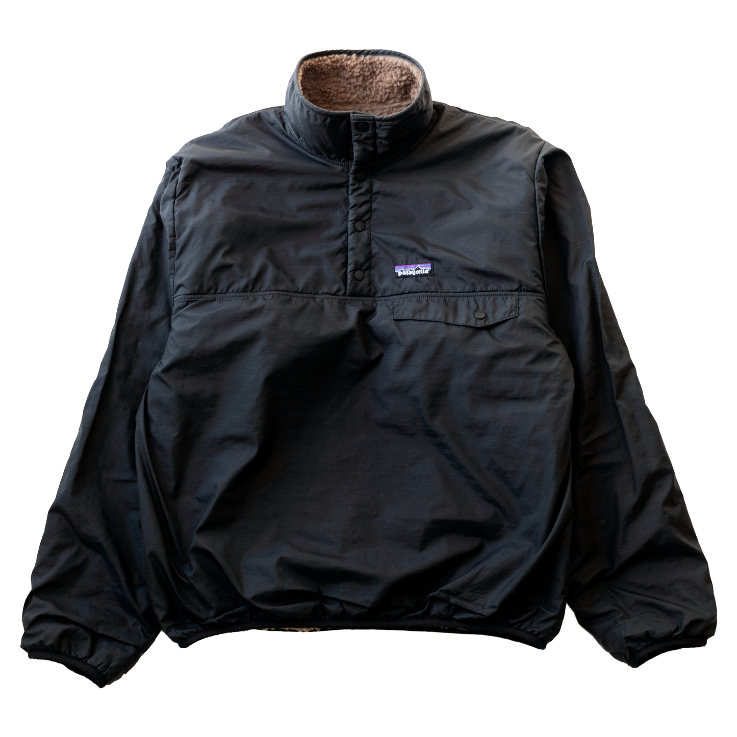 Patagonia Reversible Deep Pile Snap-T Pullover