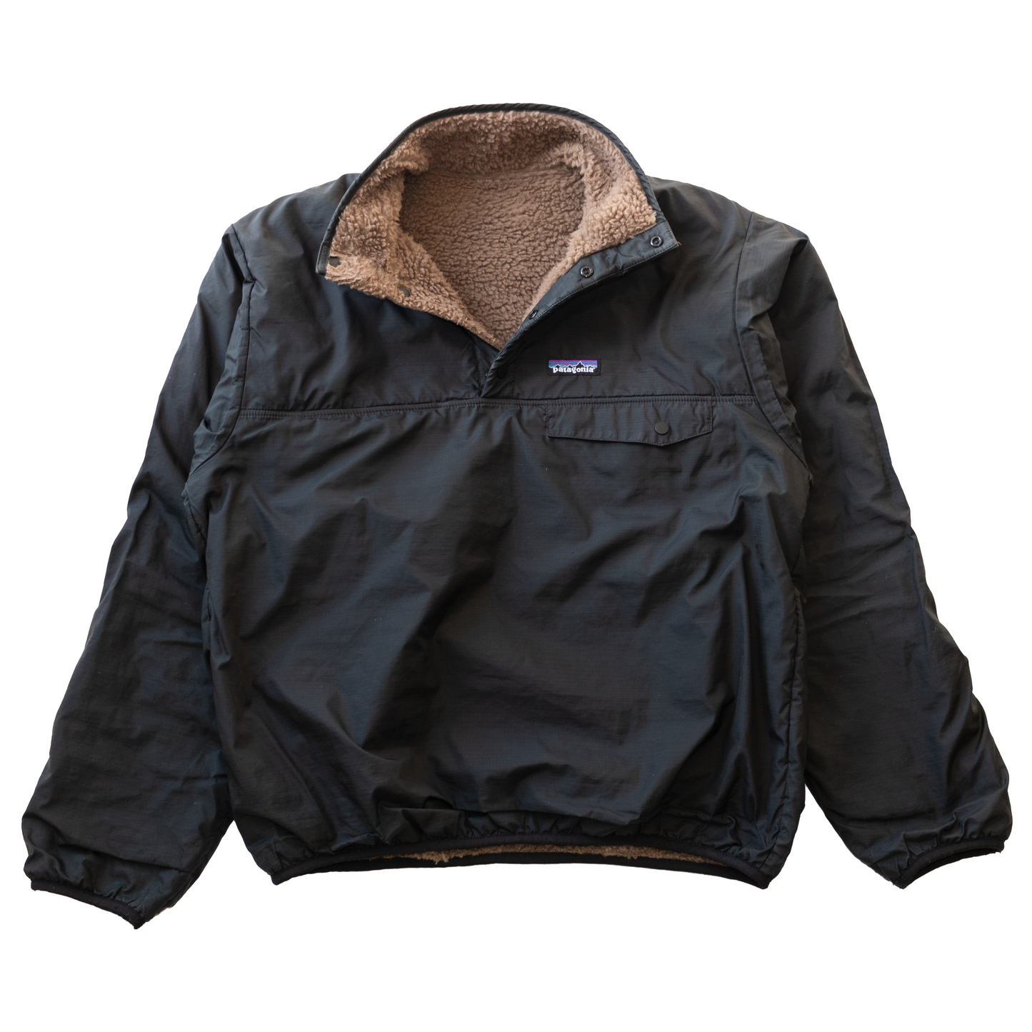 Patagonia Reversible Deep Pile Snap-T Pullover